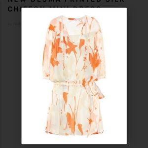 Diane Von Furstenberg New Desma Silk Dress